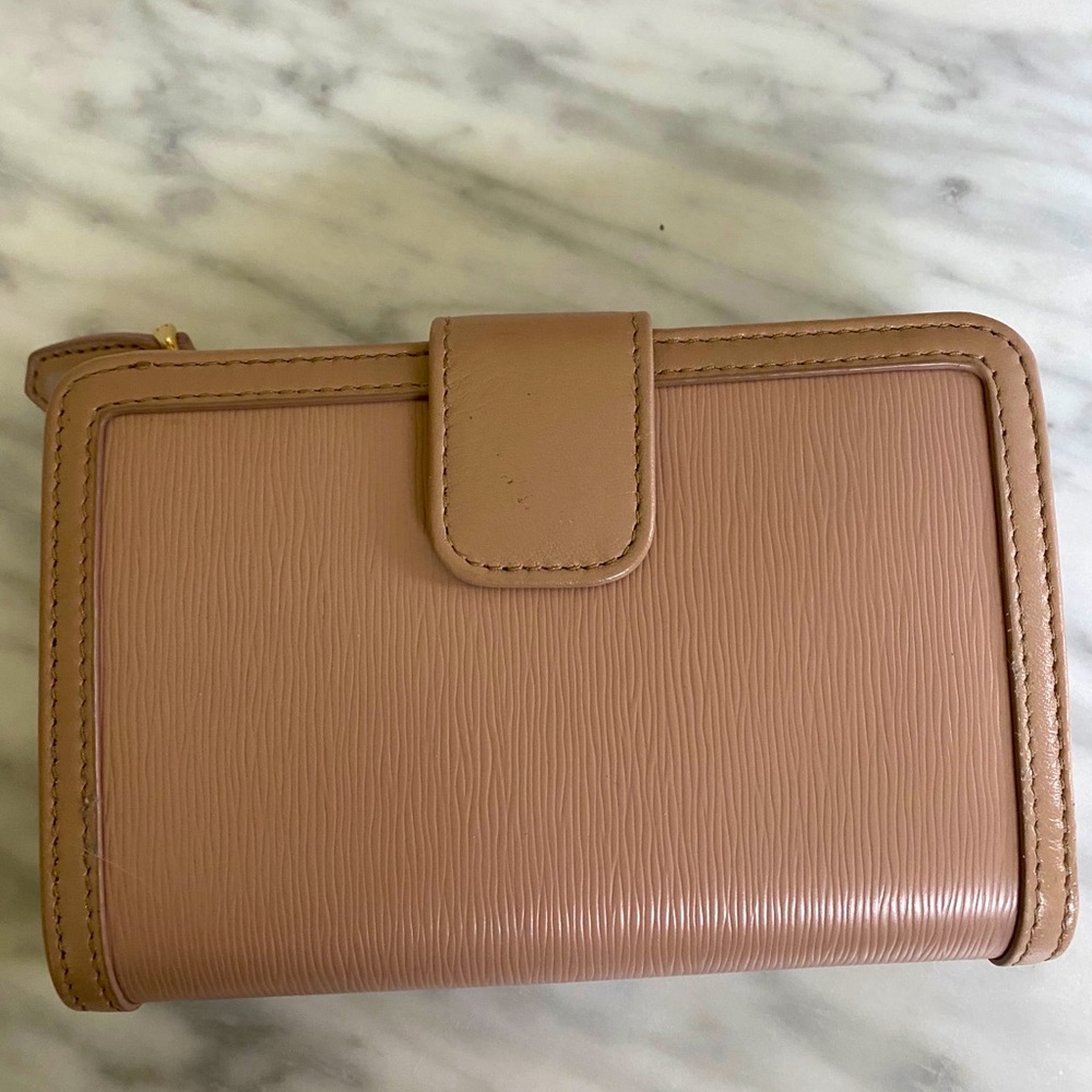 NEW Prada Soft Pink- Zip flap bow wallet - Picture 4 of 12
